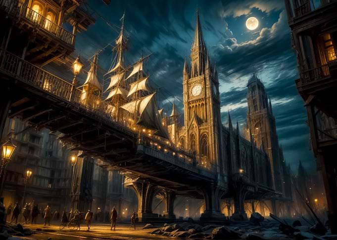 Under the clock