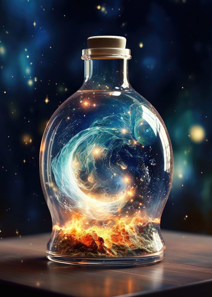 Galaxy In A Bottle