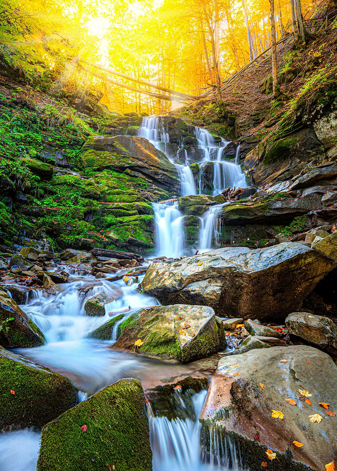 Tropical Waterfall