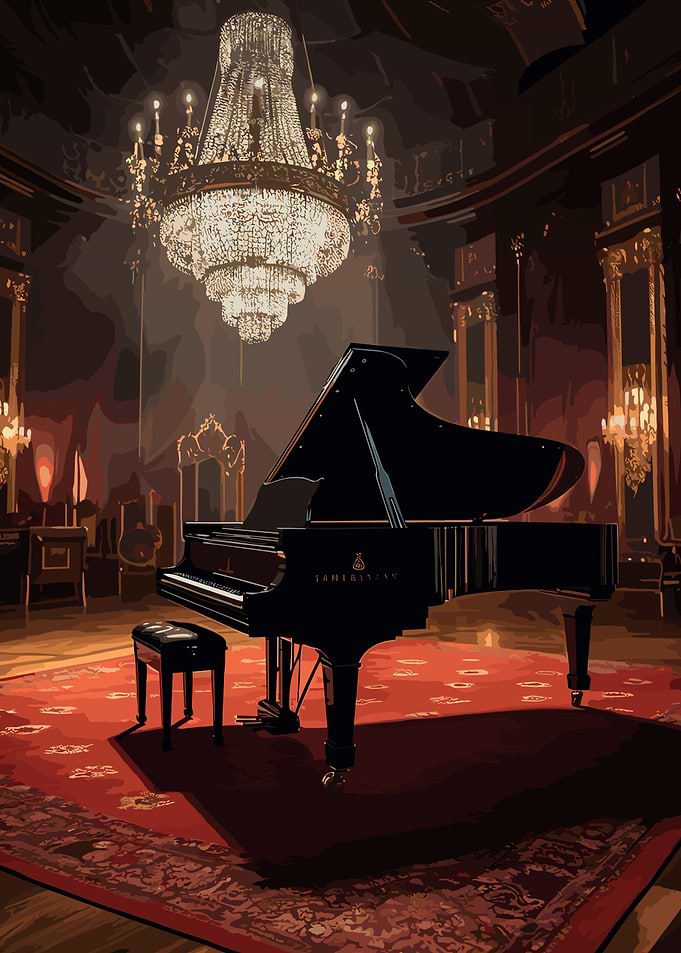 Piano Colorful