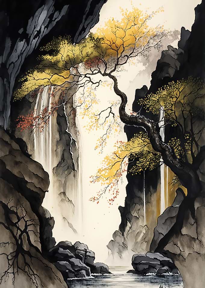 Landscape Mountain Japan