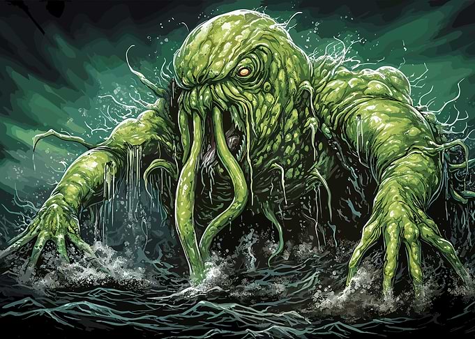 Slimy Green Monster