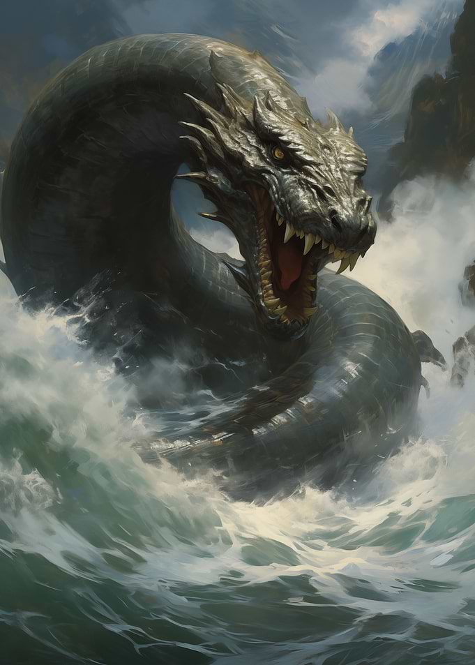 Sea Serpent Monster