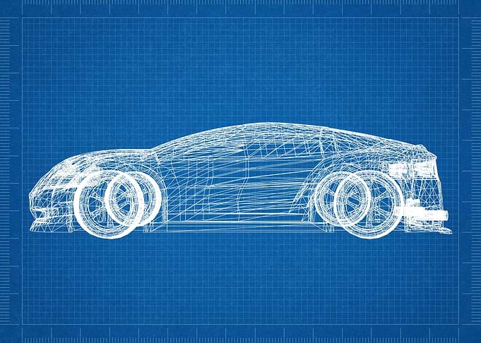 Sport Car Blueprint