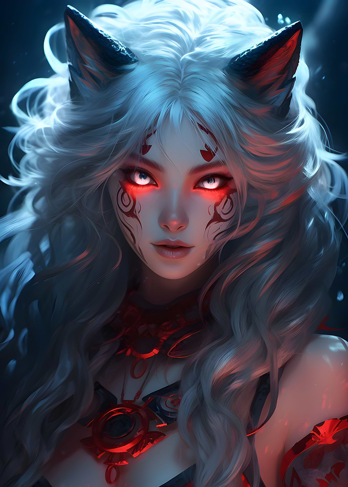 beautiful fox girl