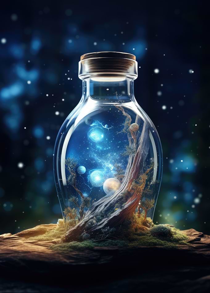 Galaxy In A Bottle