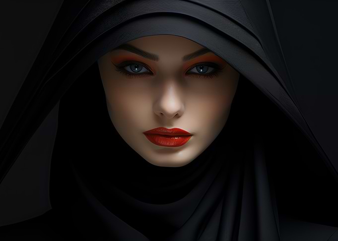 Dark Sister Elegant Model