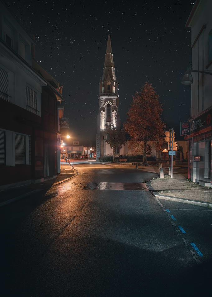 Plouay at Night