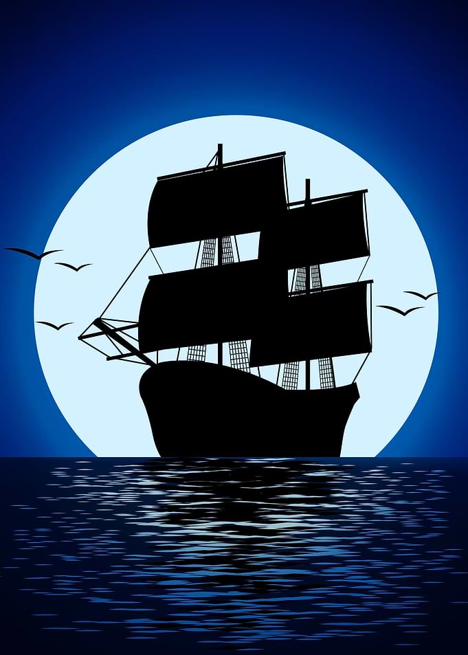 Pirate Ship Landscape