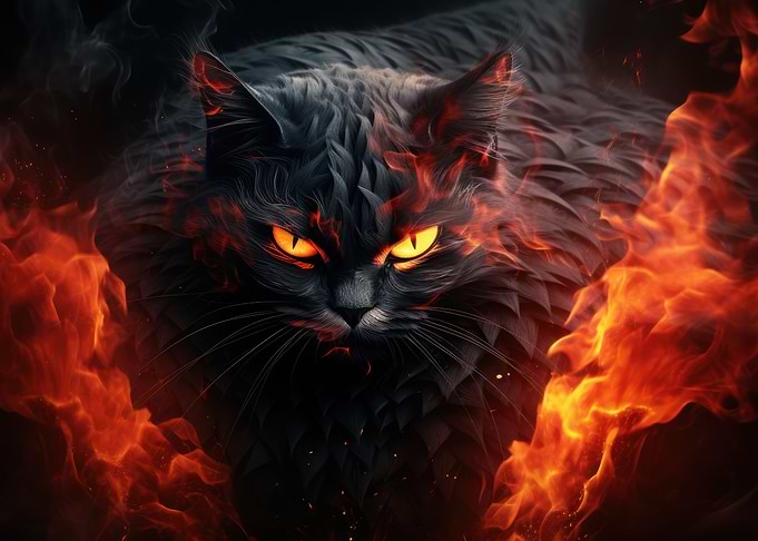 Angry Cat