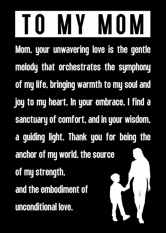 To My Mom