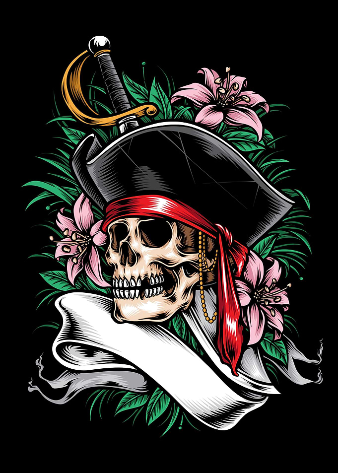 Pirate Ship Landscape