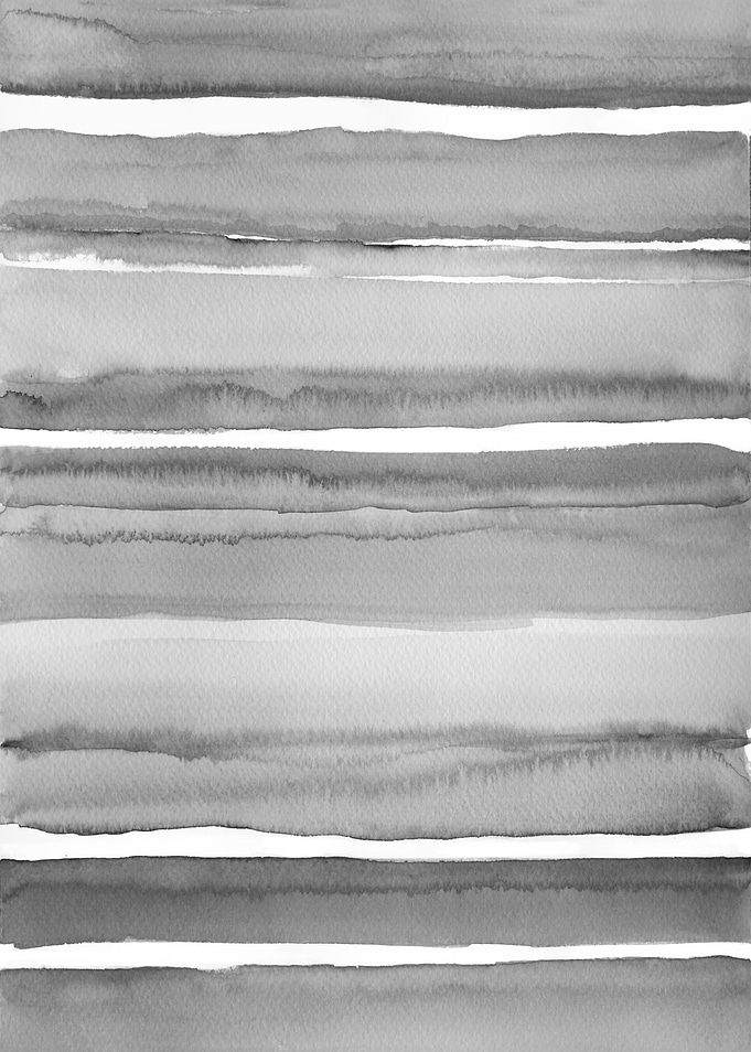 Grey watercolor lines