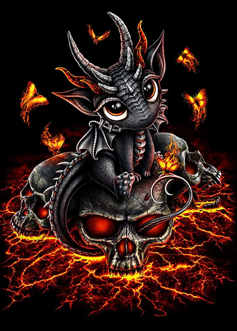 Volcano Baby Dragon