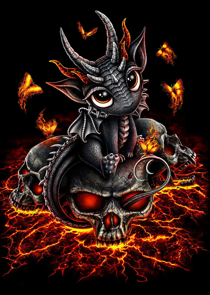 Volcano Baby Dragon