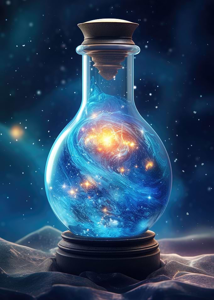 Galaxy In A Bottle