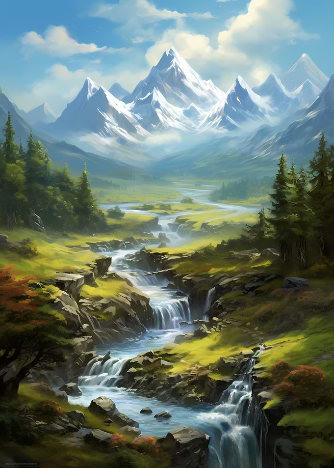 Natural Fantasy Landscape