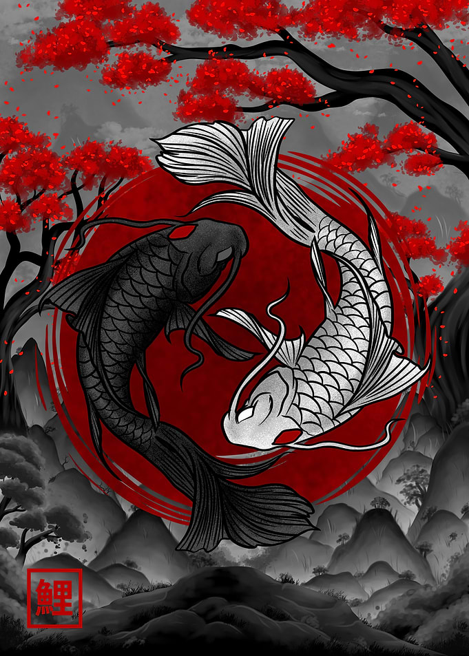 japanese koi fish