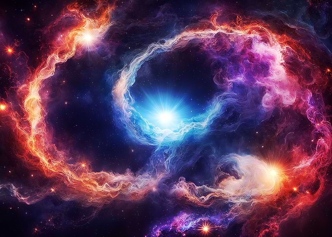 Spiral Nebular Star