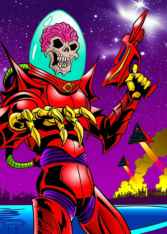 Horror Alien Invader