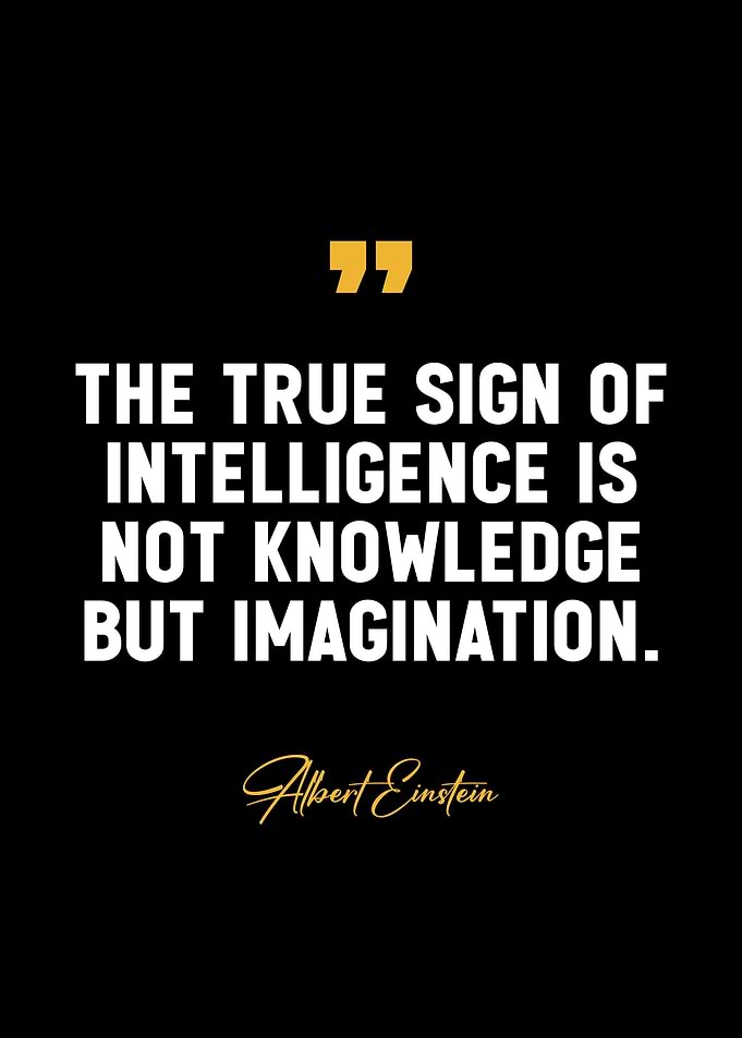 Einsteins inspiring quotes