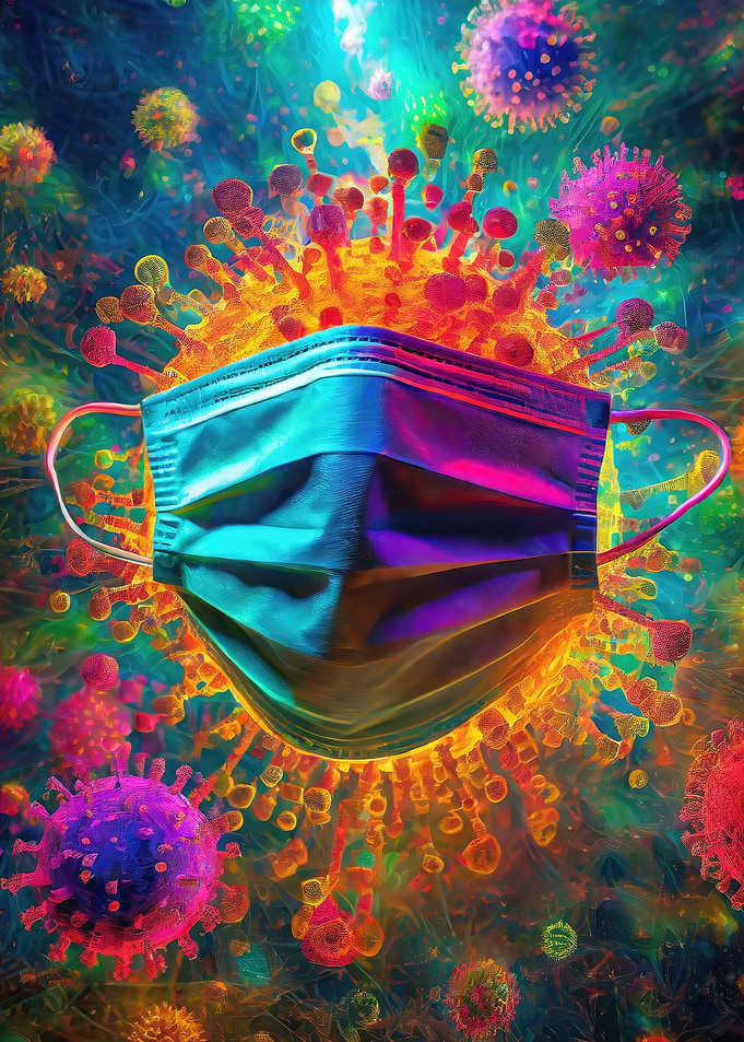 Psychedelic microworld