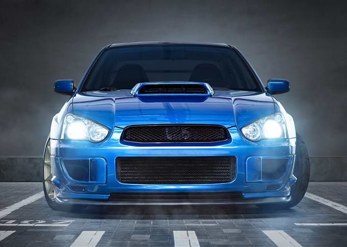 Performance Car Front View