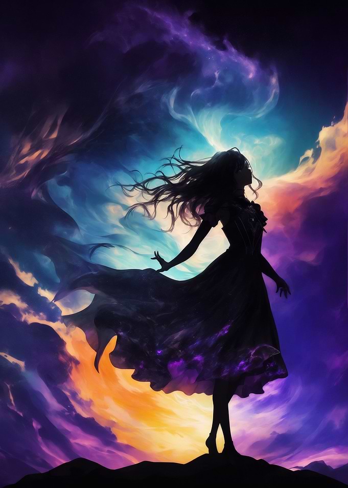 Cosmic silhouette