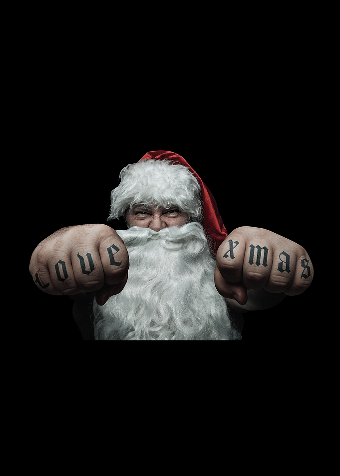 Love Xmas Santa Claus for