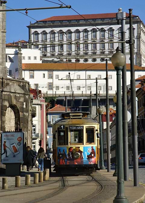 Tram line number 1 Porto