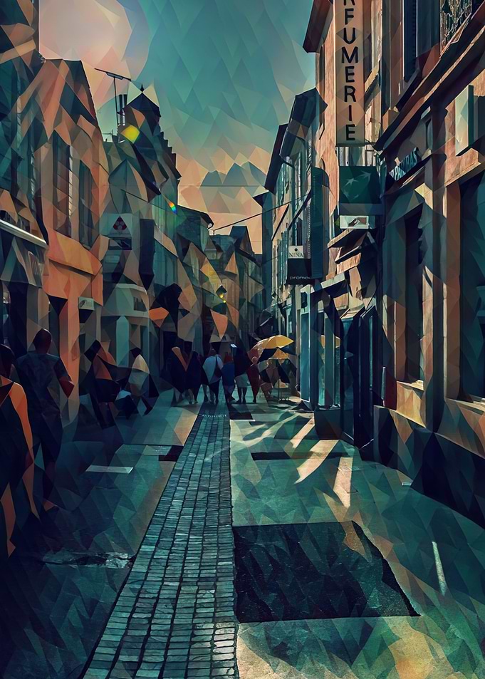 Little alley in Arles
