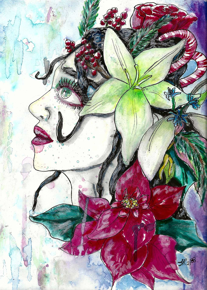 Yuletide Woman