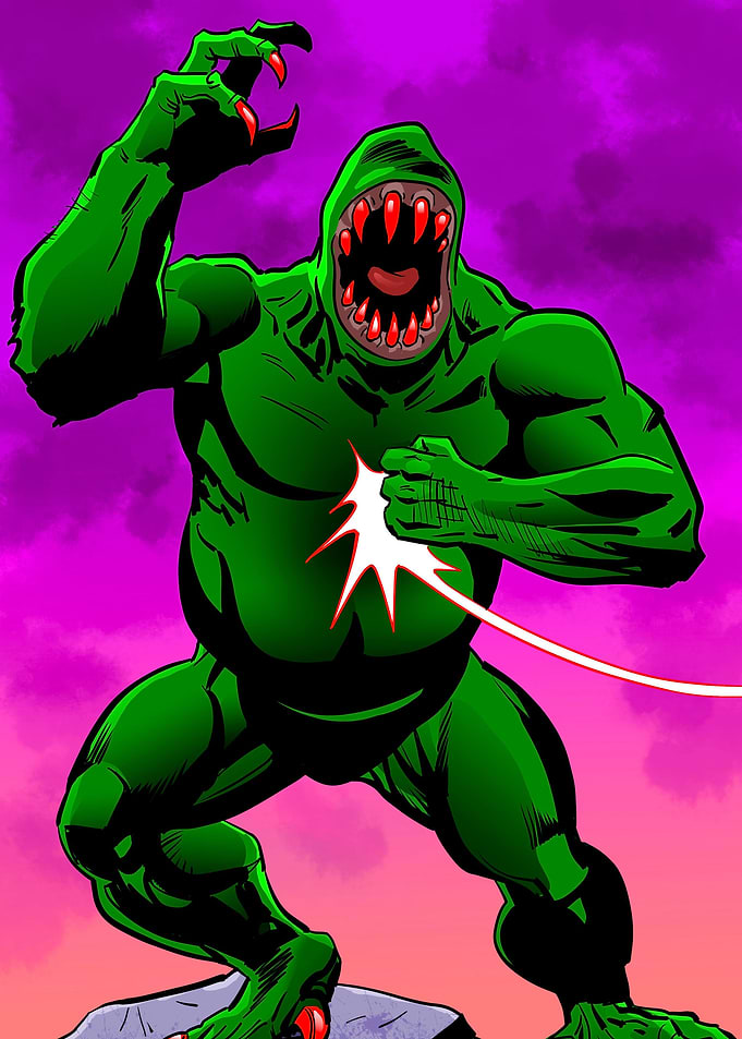 Horror Alien Ape