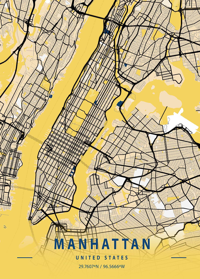 Manhattan Map
