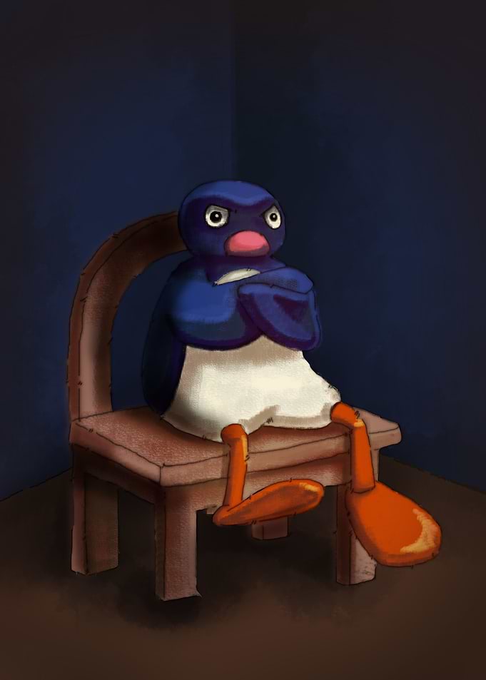 angry pingu