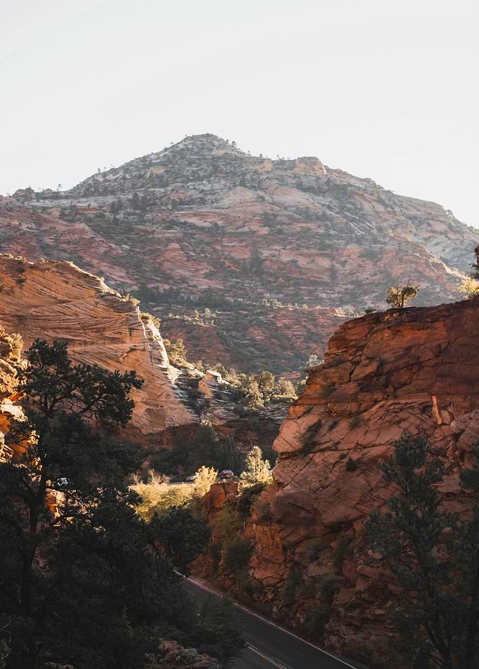 Canyon Roads at Dusk