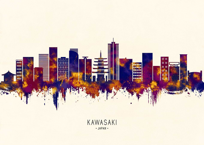Kawasaki Japan Skyline