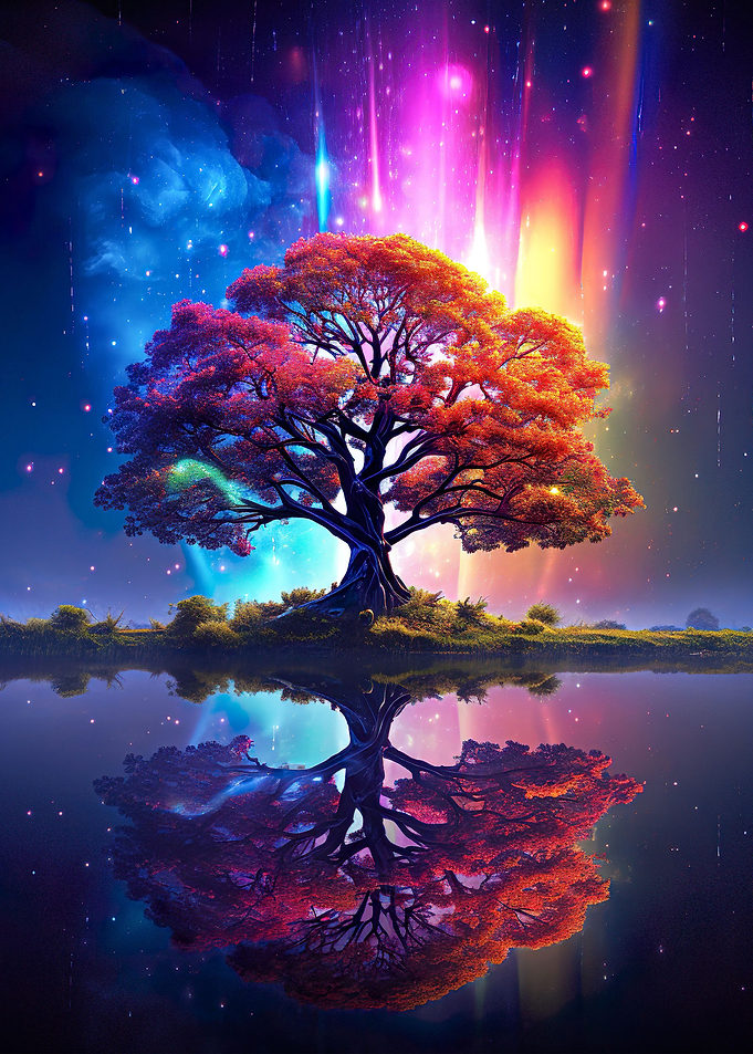 cosmic tree of life