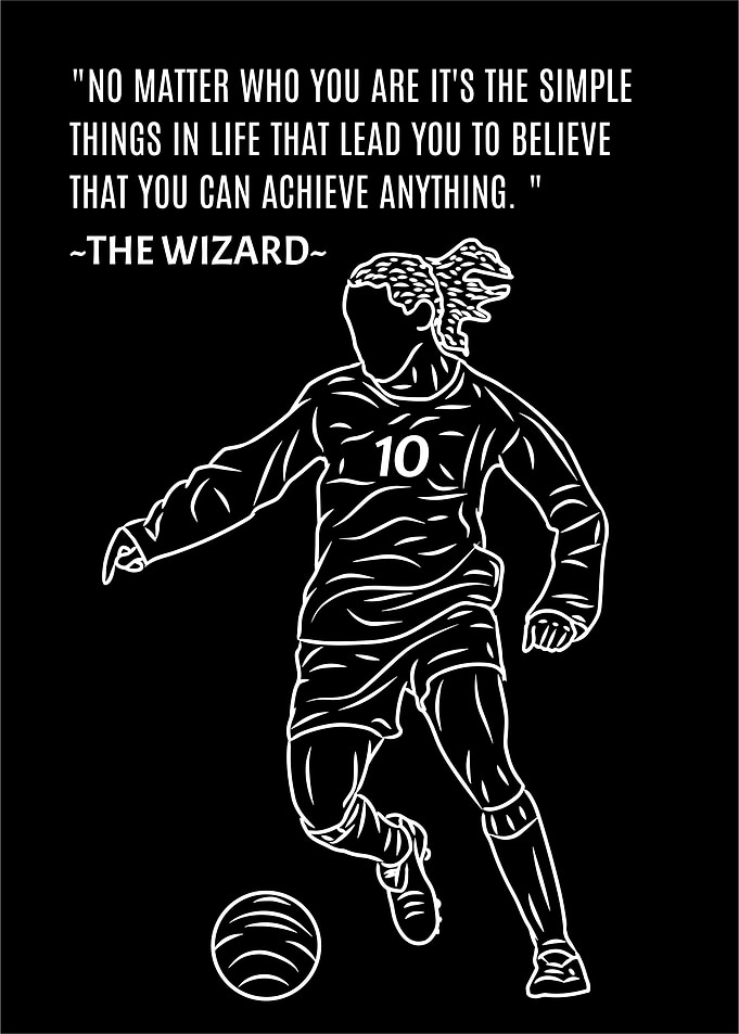 Ronaldinho Football Quote
