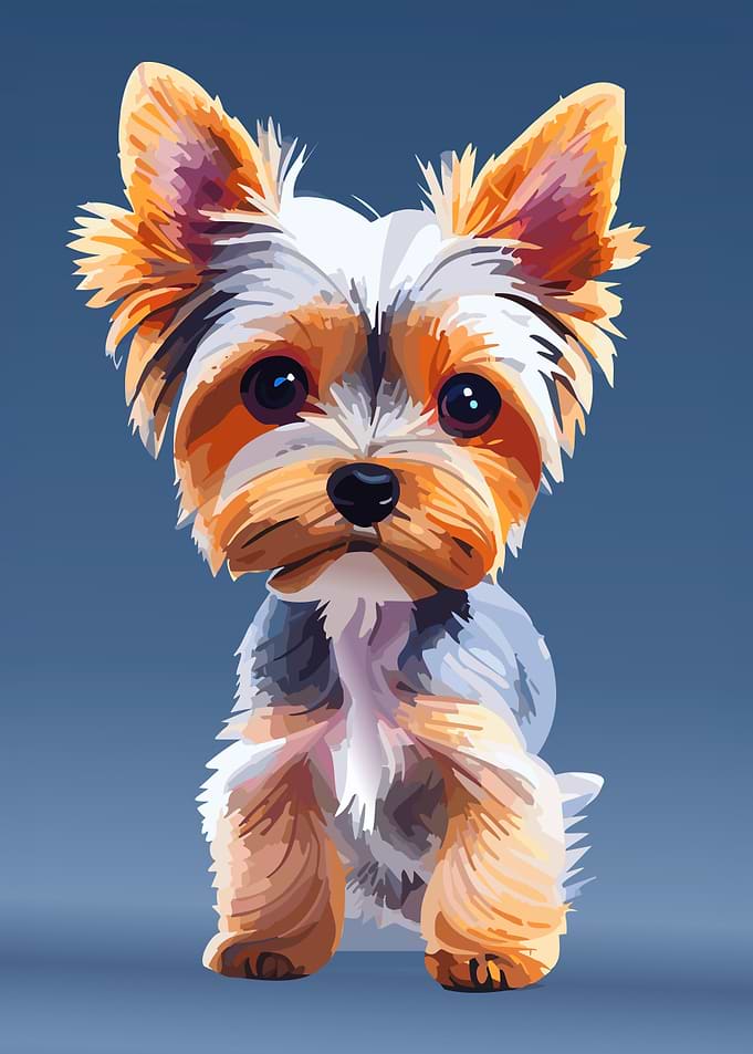 Cute Yorkshire Terrier