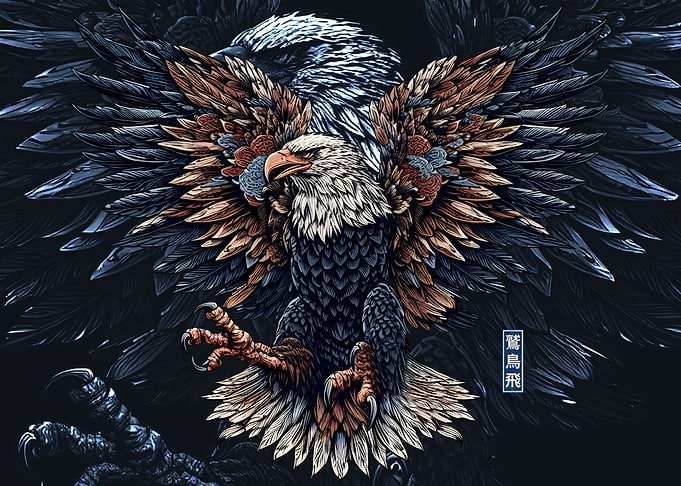 Eagle Japanese Style