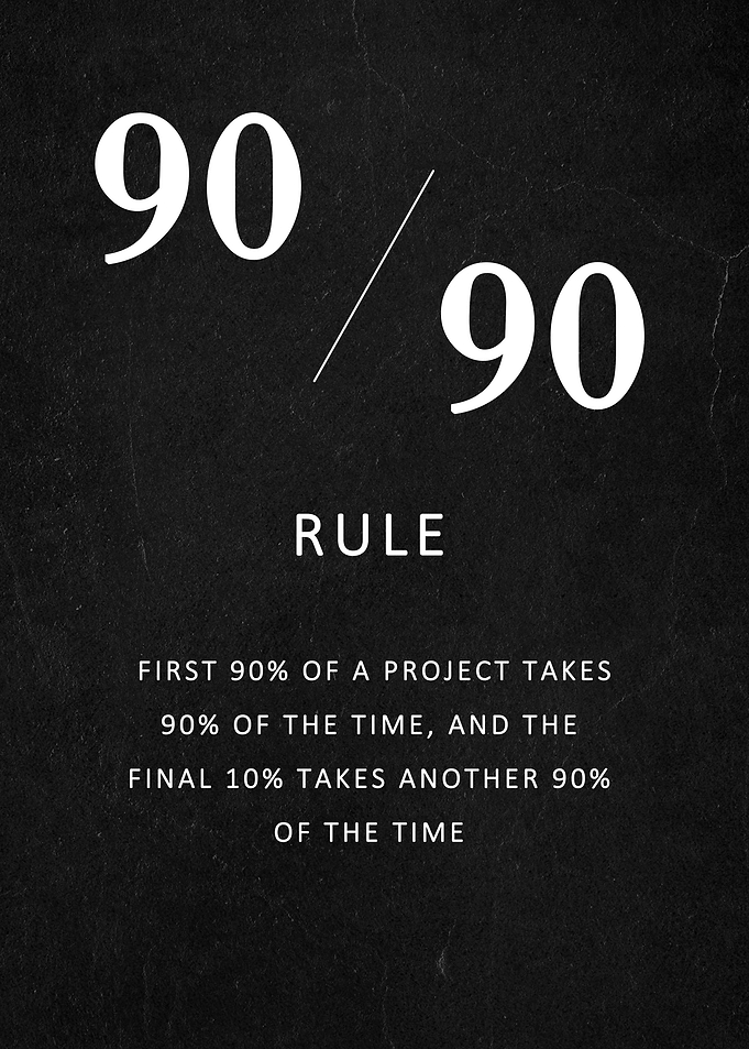 90 90 rule
