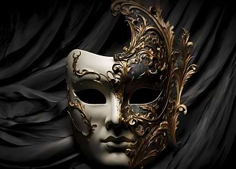 Women in mask