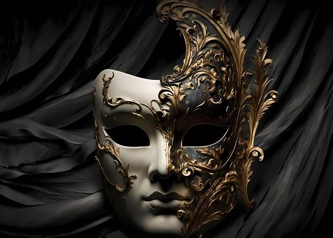 Women in mask