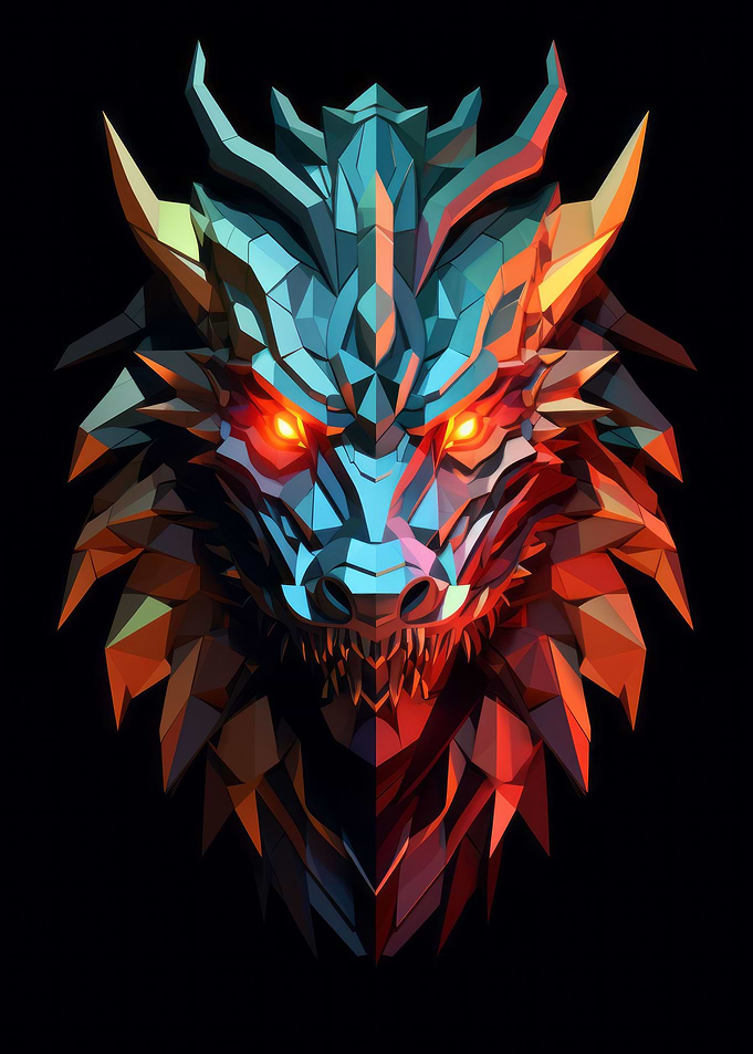 Dragon Cutout Animation