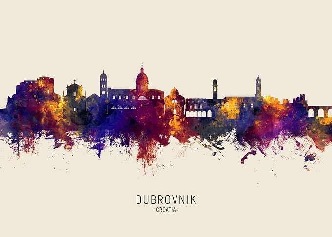 Dubrovnik Skyline Croatia