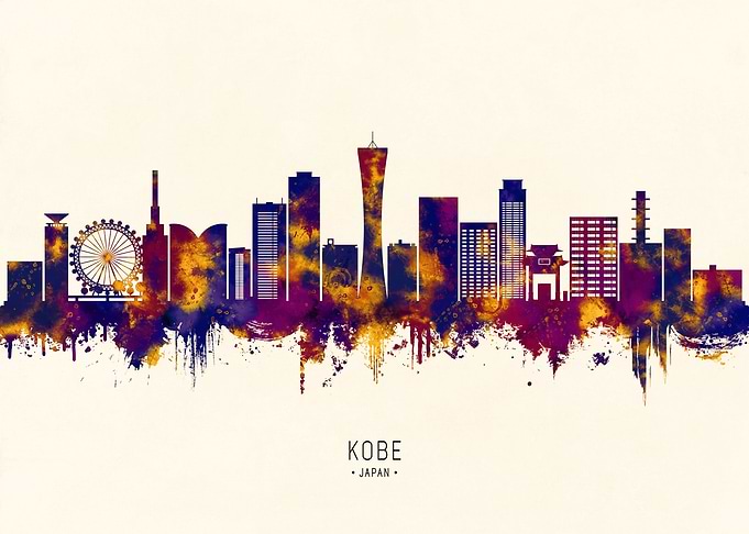 Kobe Japan Skyline
