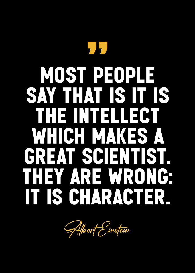 Einsteins inspiring quotes