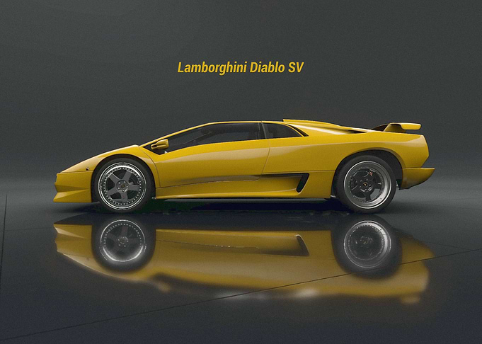 Lamborghini Diablo SV