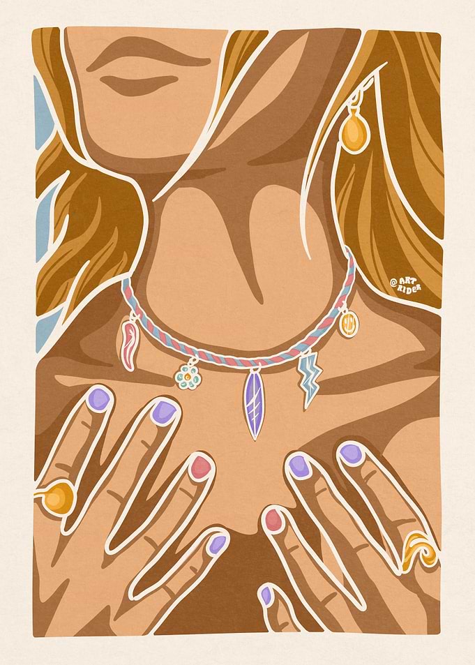 Jewel surf girl wave ocean